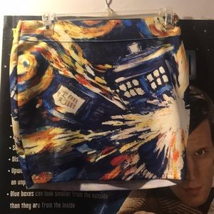Doctor Who mini skirt
